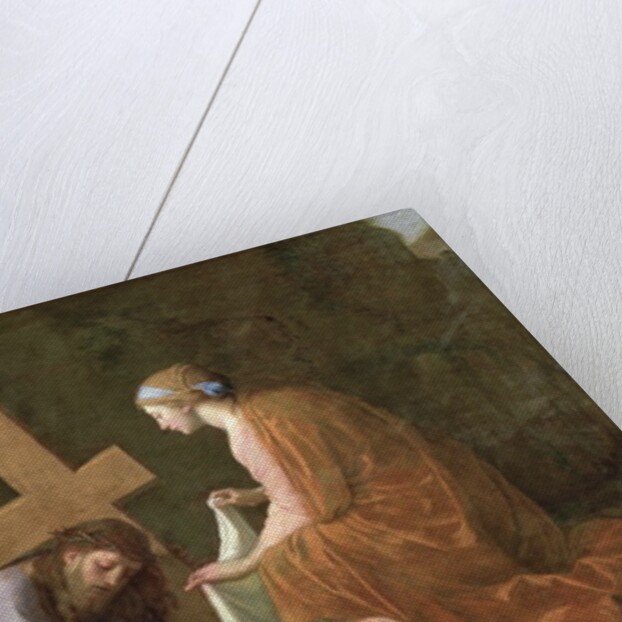 Jesus carrying his cross, c.1651 by Eustache Le Sueur