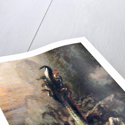 Hercules and the Lernaean Hydra, after Gustave Moreau, c.1876 by Narcisse Berchere