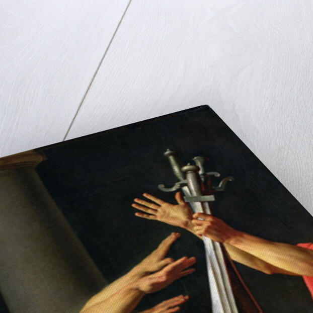 The Oath of Horatii, 1784 by Jacques Louis David