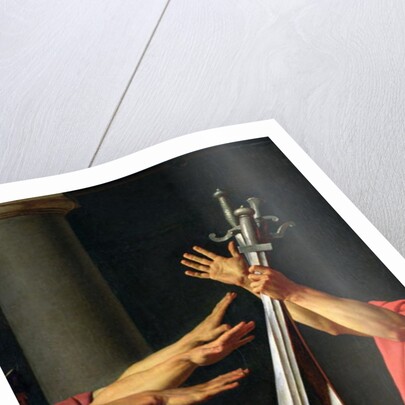 The Oath of Horatii, 1784 by Jacques Louis David