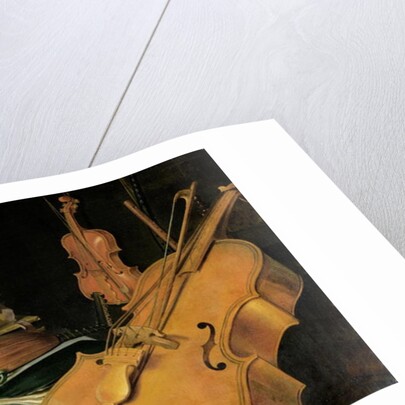 Still Life with Musical Instruments, 1623 by Pieter Claesz