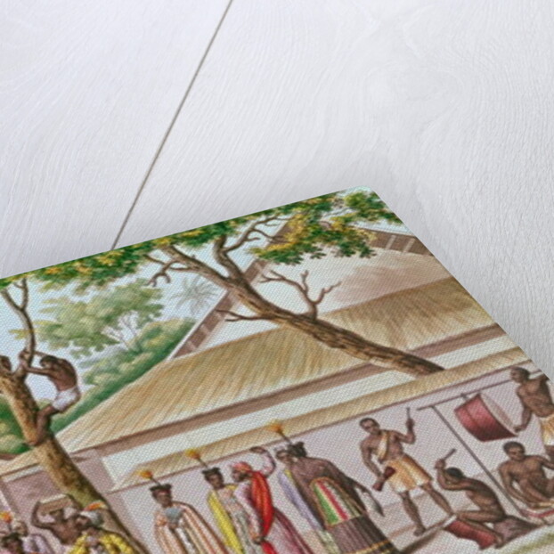 Religious Festival in Caieli, Buru Island by French School