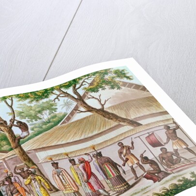 Religious Festival in Caieli, Buru Island by French School