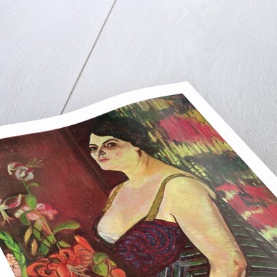 Portrait of Madame Coquiot, 1918 by Marie Clementine Valadon