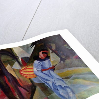 Pierrot, 1913 by August Macke