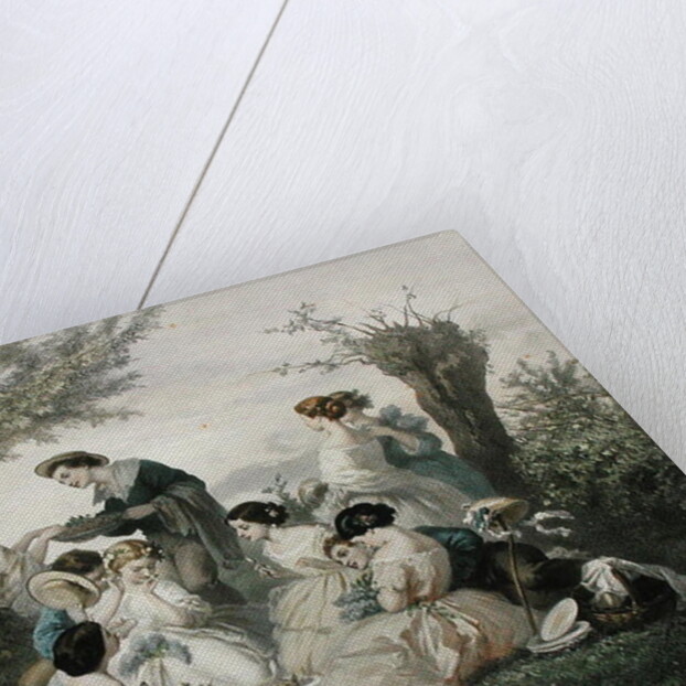 Breakfast in the Spring by A. de Beaumont