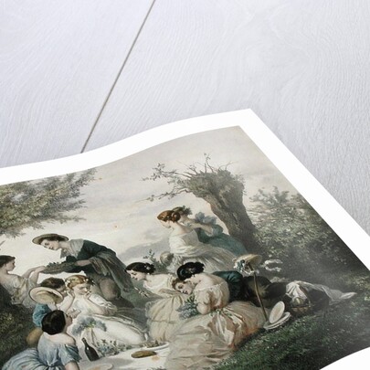 Breakfast in the Spring by A. de Beaumont