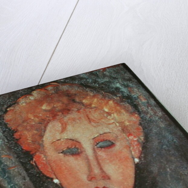 Young Girl with Earrings by Amedeo Modigliani