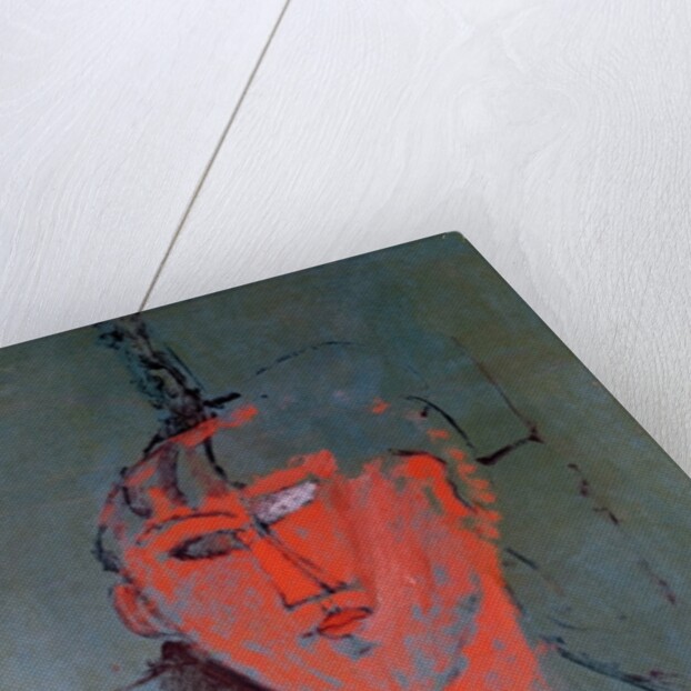 The Red Head, c.1915 by Amedeo Modigliani