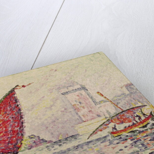 Fort Saint-Jean, Marseilles, 1907 by Paul Signac