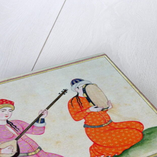 Musicians by Ottoman School