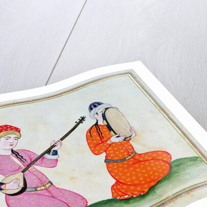 Musicians by Ottoman School