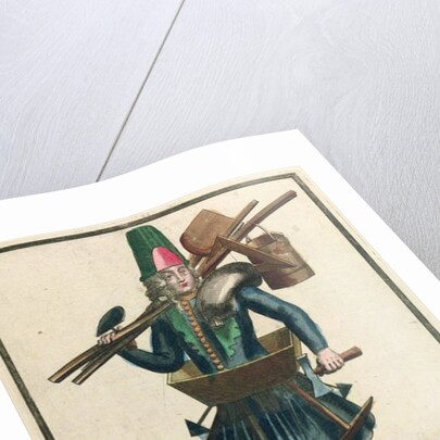 The Mason's Costume by Bonnart