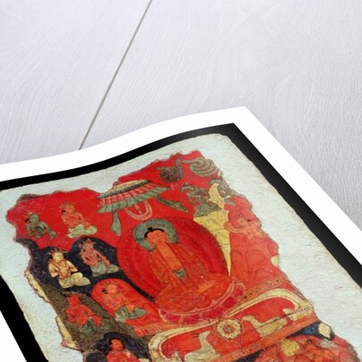 The First Sermon of Buddha by Tibetan School