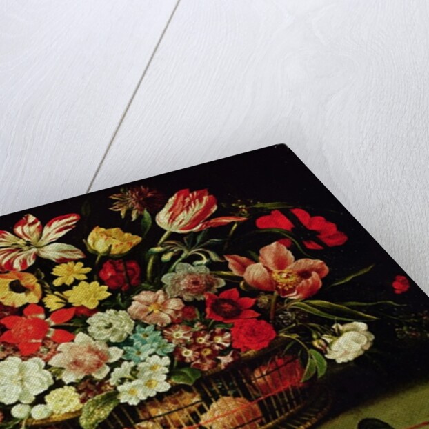 Basket of Flowers by Jacques Linard