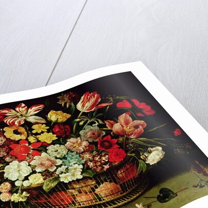 Basket of Flowers by Jacques Linard