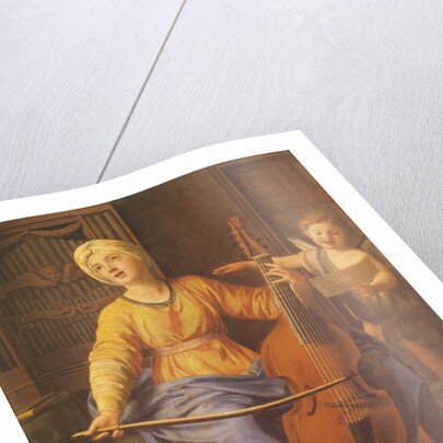 St. Cecilia by Nicolas Colombel