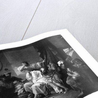 The Death of Socrates 1762 by Jacques Philippe Joseph de Saint-Quentin
