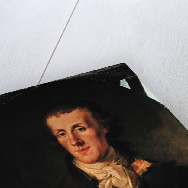 Portrait of Jacques Pierre Brissot French revolutionary leader by French School