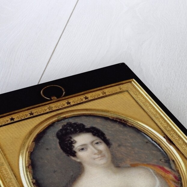 Mademoiselle Mars 1819 by Jean Francois Strasbeaux