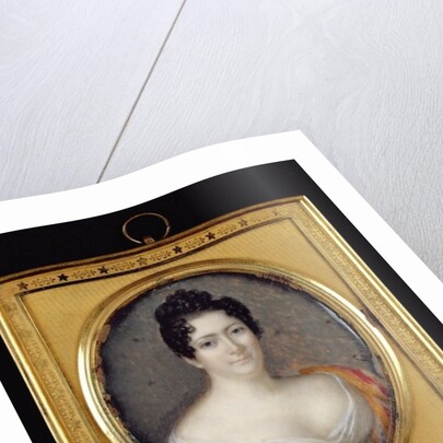 Mademoiselle Mars 1819 by Jean Francois Strasbeaux