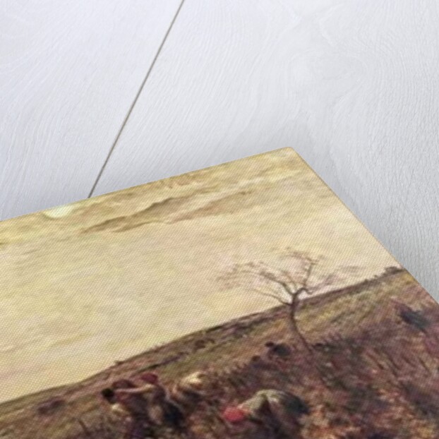 The Wine Harvest in Burgundy, 1863 by Charles Francois Daubigny