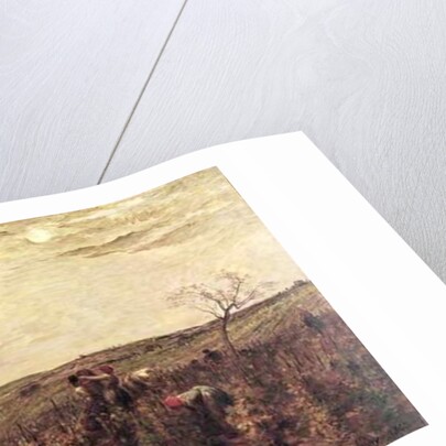 The Wine Harvest in Burgundy, 1863 by Charles Francois Daubigny