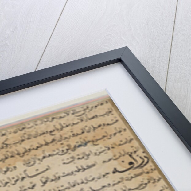 Ms E-7 fol.180 A Giraffe by Islamic School