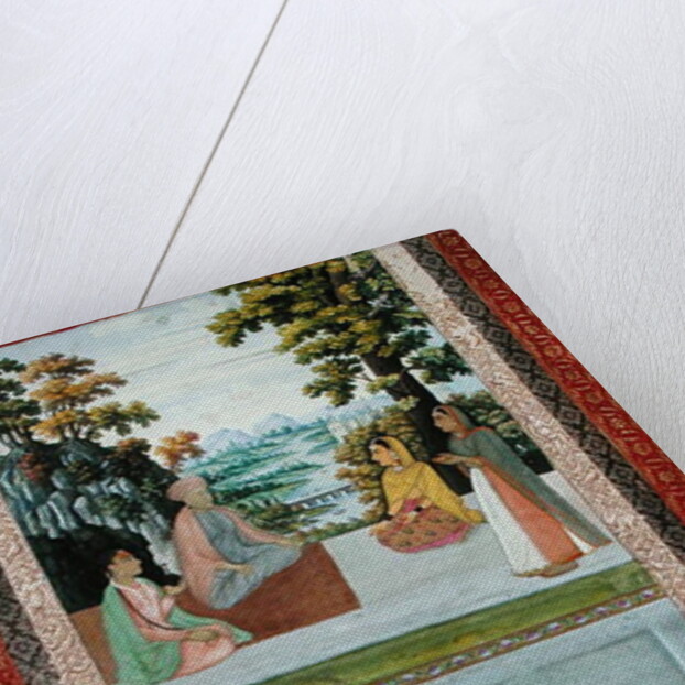 Ms E-14 Mystical Conversations from a Moraqqa by Indian School