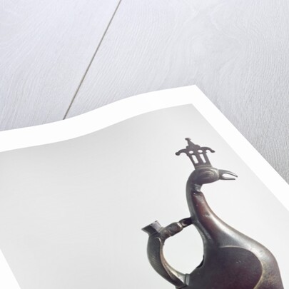 Aquamanile in the form of a peacock by Islamic School