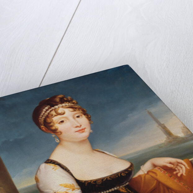 Portrait of Caroline Bonaparte, Queen of Naples by Francois Pascal Simon Baron Gerard