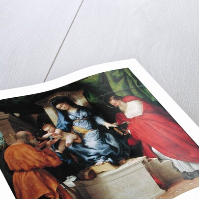 The Madonna of the Roses, 1526 by Lorenzo Lotto