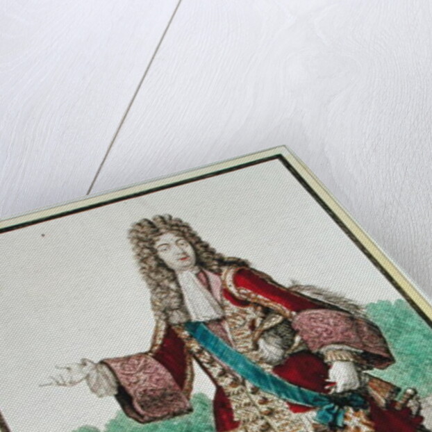 Marshal Louis Francois de Boufflers by Robert Bonnart