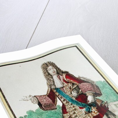 Marshal Louis Francois de Boufflers by Robert Bonnart