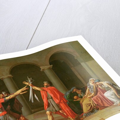 The Oath of Horatii, 1784 by Jacques Louis David