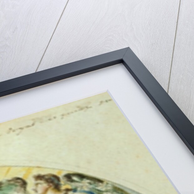 Unfamiliar to our Eyes, He Rules in our Hearts: Visit of Louis XVIII King of France to the Quinze-Vingts Hospital, 1816 by Pierre Antoine Lesueur