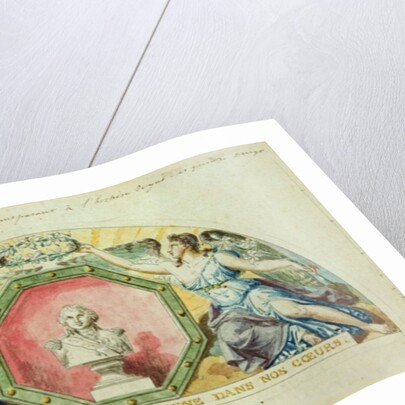 Unfamiliar to our Eyes, He Rules in our Hearts: Visit of Louis XVIII King of France to the Quinze-Vingts Hospital, 1816 by Pierre Antoine Lesueur