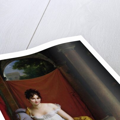 Portrait of Madame Recamier by Francois Pascal Simon Baron Gerard