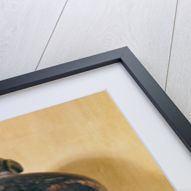 Gigaku mask, Nara Period by School Japanese