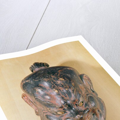 Gigaku mask, Nara Period by School Japanese