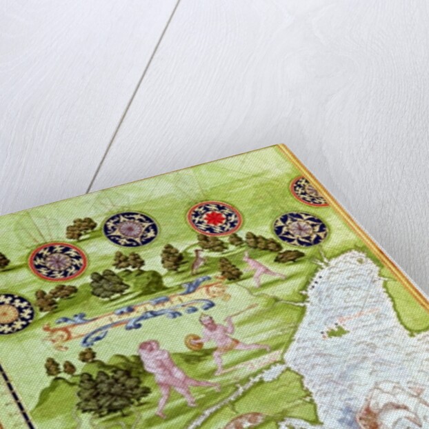 Fol.40v Map of the Magellan Straits by Guillaume Le Testu