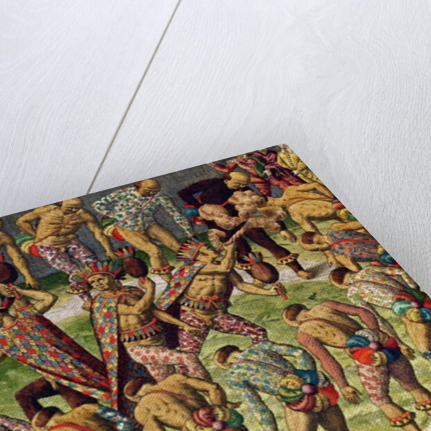 A Barbarian Celebration by Theodor de Bry