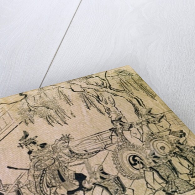 Scene of a Sacred Dance by Hishikawa Moronobu