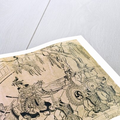 Scene of a Sacred Dance by Hishikawa Moronobu