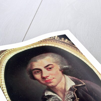 Portrait of Andre Chenier by Francois Thomise