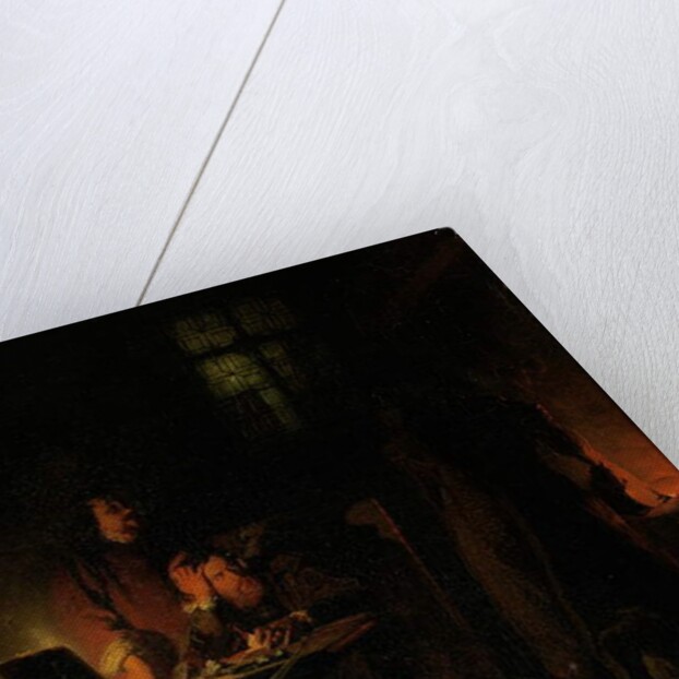 An Alchemist Searching for the Philisopher's Stone, 1848 by Jean Hegesippe Vetter