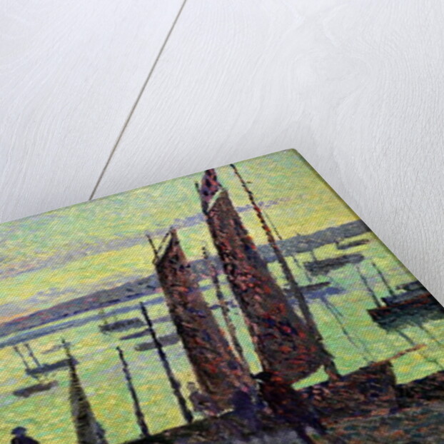Boats at Camaret, 1893 by Maximilien Luce