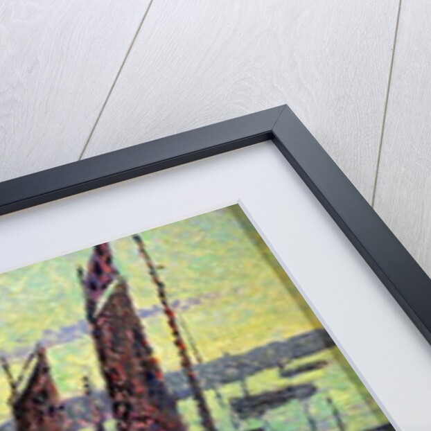 Boats at Camaret, 1893 by Maximilien Luce