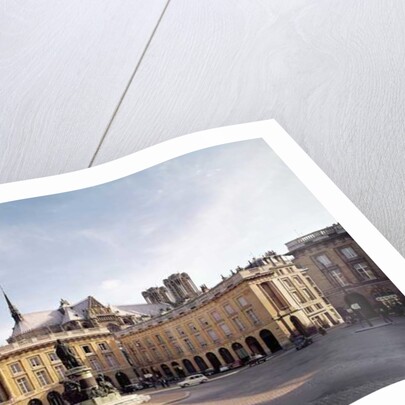 View of the south side of the Place Royale by Jacques Germain Soufflot