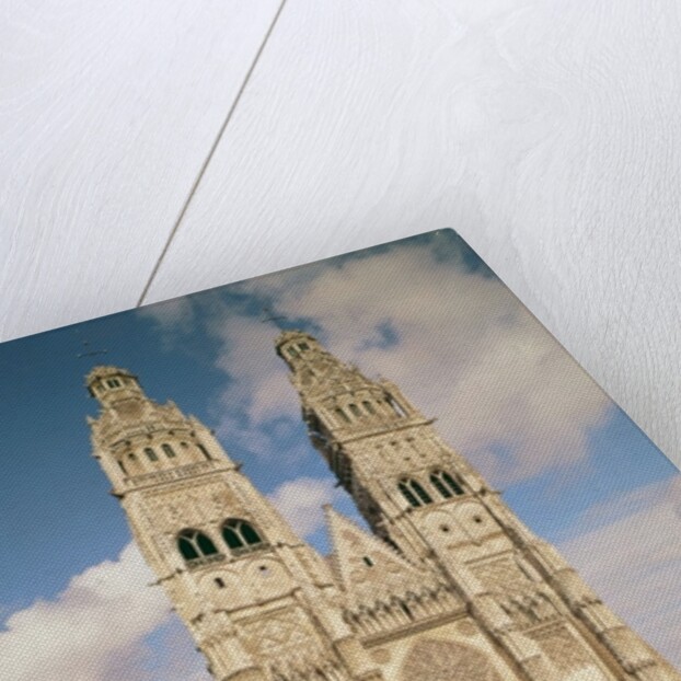 View of the west facade, 13th-15th century by School French